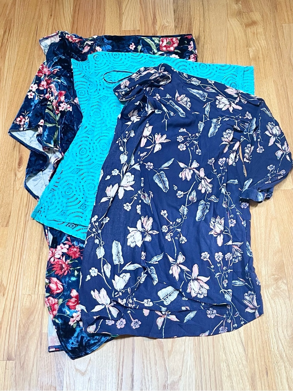 Bundle of 3 oversized kimono cover ups